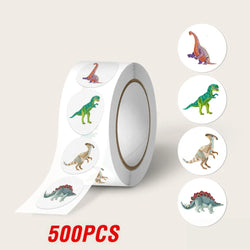 100-500pcs Cartoon Animal Reward Sticker Label Thank You Cute Game Sticker DIY Gift Sealing Label Decoration Supple (ONLINE ORDER ONLY)