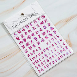 1Pc Laser Silver Gold Lines Stripe Nail Sticker Metal Strip Luxury Nails Slider Self Adhesive Slider Papers Transfer Stickers *& (Online Order Only)