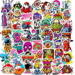 Aesthetic Graffiti Art Stickers for Laptop Phone Skateboard Car Bottle Scrapbooking (10/25/50pcs) (ONLINE ORDER ONLY)
