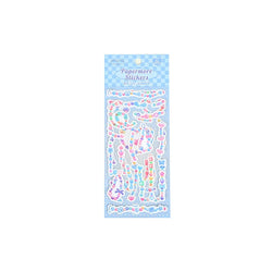 2Pcs/lot Cute Ribbon Chain Stickers Lace Idol Card Scrapbooking DIY Album Decoration Sticker Aesthetic Kawaii Stationery (ONLINE ORDER ONLY)