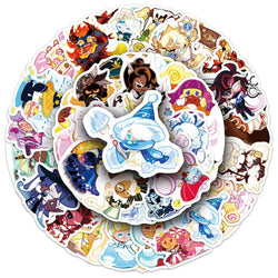 10/30/50PCS Cookie Run Kingdom Stickers Toys Skateboard Guitar Computer Skateboard Cup Desk Cartoon Cute Creative Graffiti Toy (ONLINE ORDER ONLY)