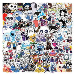 Undertale Cartoon Sticker Pack: Laptop, Luggage, Snowboard Decals (Online Order Only)