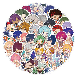 10/30/60PCS Ensemble Stars Stickers Funny Game Graffiti Decals Fridge Luggage Laptop Phone Guitar Car Bike Skateboard Sticker (ONLINE ORDER ONLY)