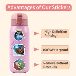 10/30/60PCS Ark Survival Evolved Cartoon Stickers Funny Game Sticker Scrapbook Luggage Laptop Guitar Bike Skateboard Decals Toy (ONLINE ORDER ONLY)