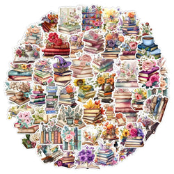 Flowers Maple Leaf Stickers for Suitcase Laptop Phone Car DIY Decal (Online Order Only)