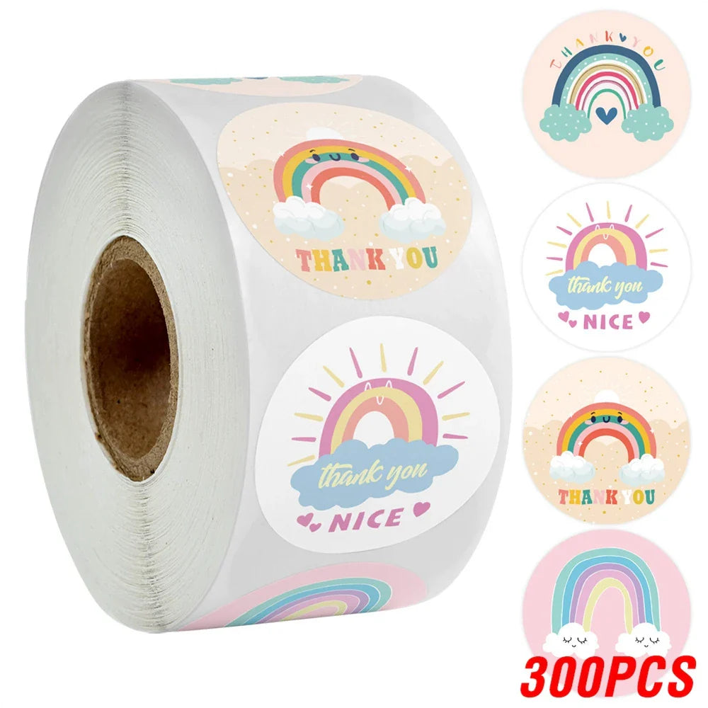 100-500PCS Children's Cartoon Stickers Little Dinosaur Pattern Kids Stationery Supplies School Teacher Supplies Reward Stickers (Online Order Only)