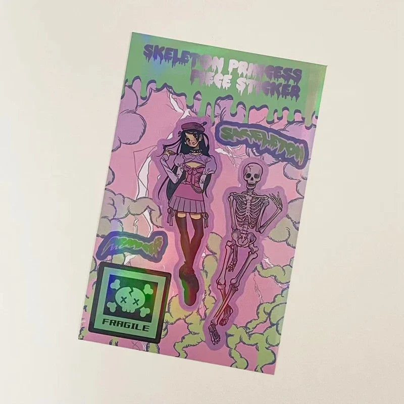 Korean ins Sweet Cool Girl Sticker Diary Scrapbooking DIY Album Decoration Sticker Aesthetic Stationery Art Supplies Personalizd (ONLINE ORDER ONLY)