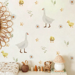 Cartoon Duck Wall Stickers for Kids Room Decor (ONLINE ORDER ONLY)