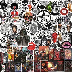 Graffiti Rock Music Stickers Decals for Luggage Helmet Skateboard Scrapbooking (ONLINE ORDER ONLY)