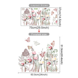 Butterfly Wall Stickers for Kids Nursery Room Decor (Online Order Only)
