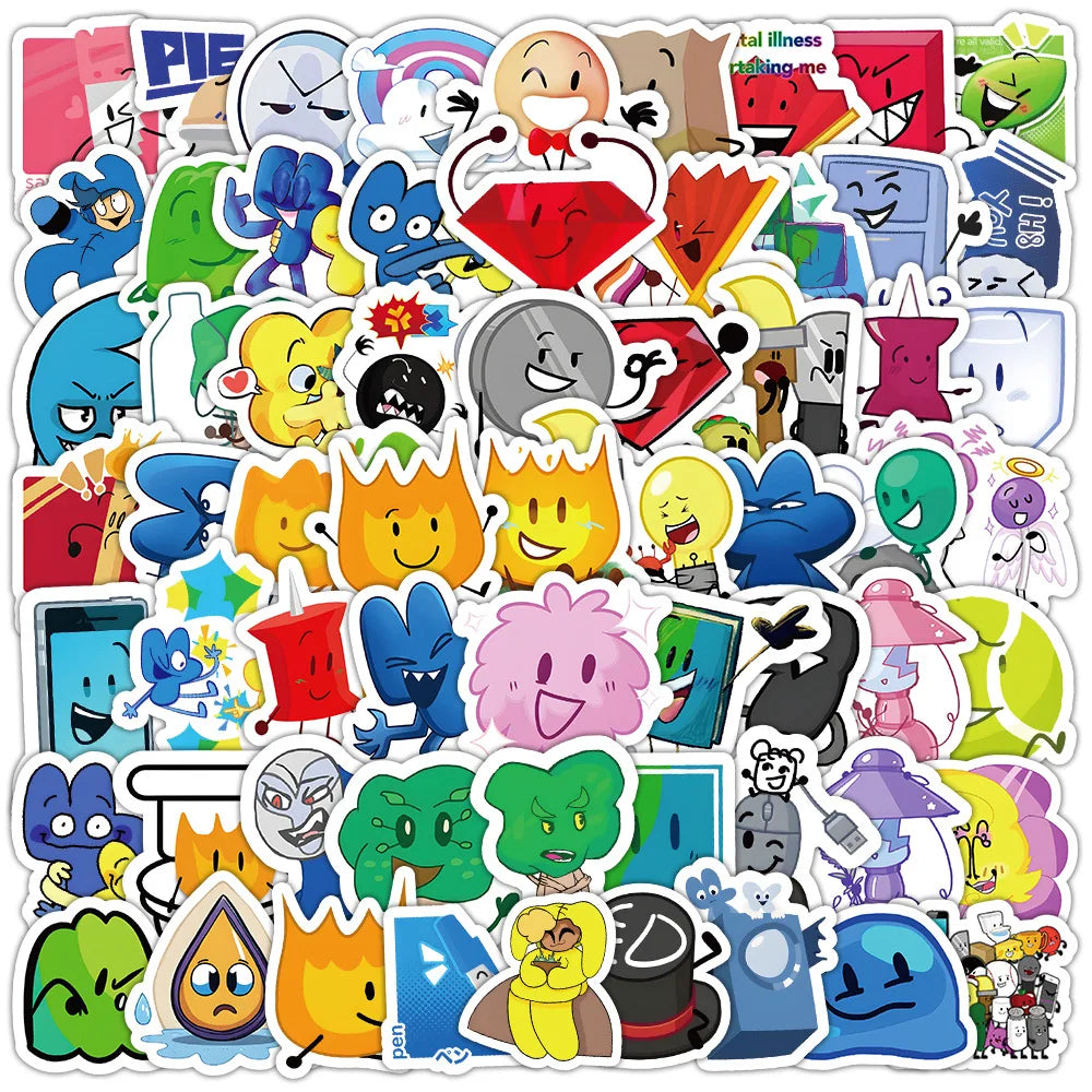 10/30/50/103PCS Funny Game Stickers Cartoon Sticker Waterproof Decoration DIY Luggage Laptop Phone Car Bike Skateboard Decals (ONLINE ORDER ONLY)
