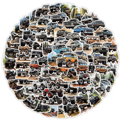 Cool Off-Road Vehicle Series Sticker Packs (ONLINE ORDER ONLY)