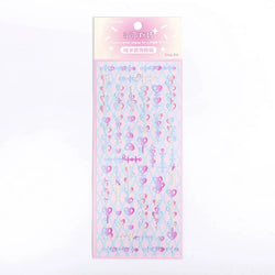 Lovely Sweet House Series Stickers Bubble Love Chain Scrapbooking Decorative Diary Album Stick Label Kawaii Korean Stationery (ONLINE ORDER ONLY)