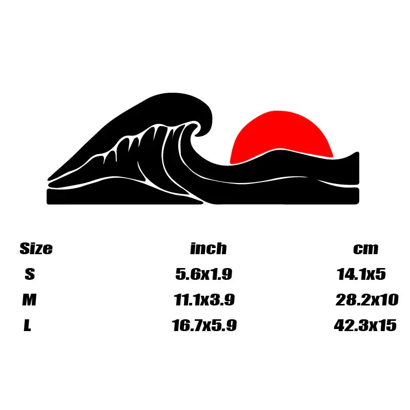 WAVES Stickers,fashion and cute stickers,For Cars, Trucks, Walls, Laptops, Windows, Motorcycles, Bumpers Or Crafts (ONLINE ORDER ONLY)