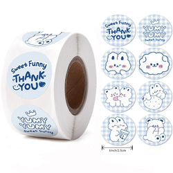 500pcs/roll Reward Stickers For Kids Children Kindergarten School Encouragement Students Games Toy Animals Stationery Labels (ONLINE ORDER ONLY)