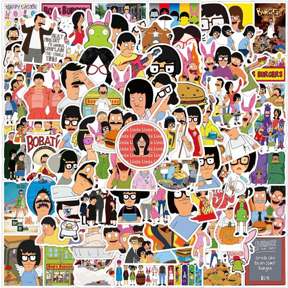Bob’s Burgers Sticker Packs (ONLINE ORDER ONLY)