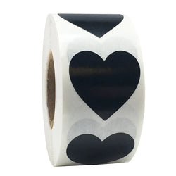 Heart shape of Red Stickers seal labels 50 Labels stickers scrapbooking for Package and wedding decoration stationery sticker (ONLINE ORDER ONLY)