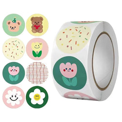 500pcs/roll Reward Stickers For Kids Children Kindergarten School Encouragement Students Games Toy Animals Stationery Labels (ONLINE ORDER ONLY)