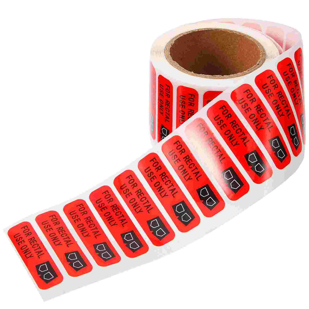 1 Roll of 500pcs “For Rectal Use Only” Stickers (ONLINE ORDER ONLY)