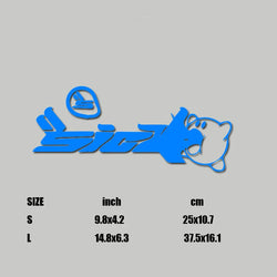Cartoon Stickers, Car Stickers, Vinyl Decals - For Cars, Trucks, Walls, Laptops, Windows, Motorcycles (ONLINE ORDER ONLY)