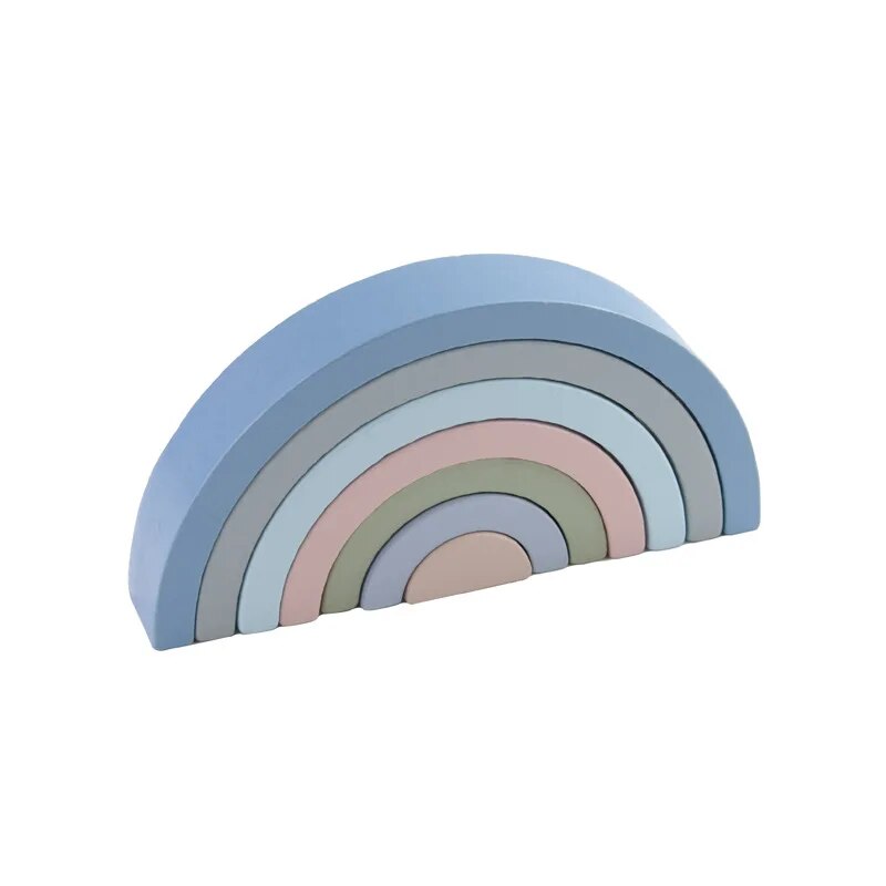 Small Wooden Rainbow  Arch Blocks (ONLINE ORDER ONLY)