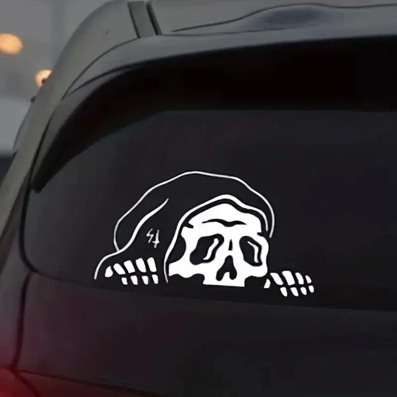 Cartoon SkULL Stickers，funny and cute stickers for Cars, Trucks, Walls, Laptops, Windows, Motorcycles, Bumpers Or Crafts (ONLINE ORDER ONLY)