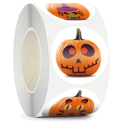 100-500Pcs Halloween Sticker Sealing Label Stickers Adhesive Sticker For Gifts Handmade Envelope DIY Stationery Stickers (ONLINE ORDER ONLY)