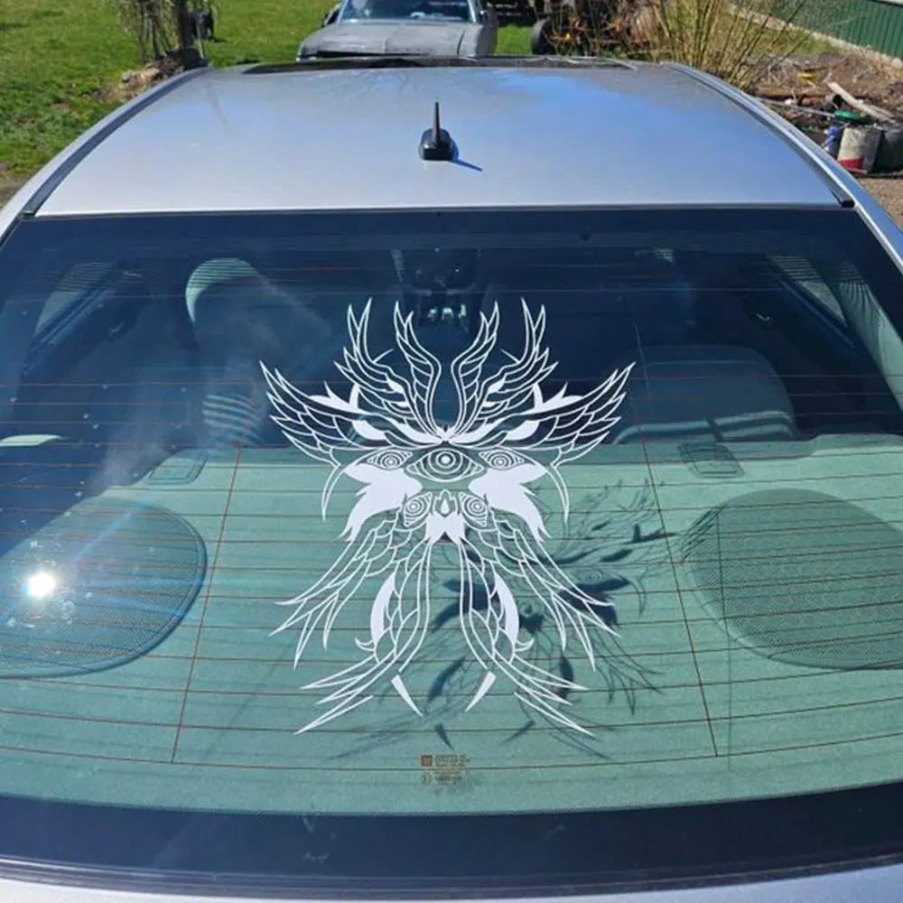 Guardian Angel for Car Stickers Decoration Windshield Banner Anime External Accessories JDM Sports Style Waterproof Vinyl Decals (ONLINE ORDER ONLY)