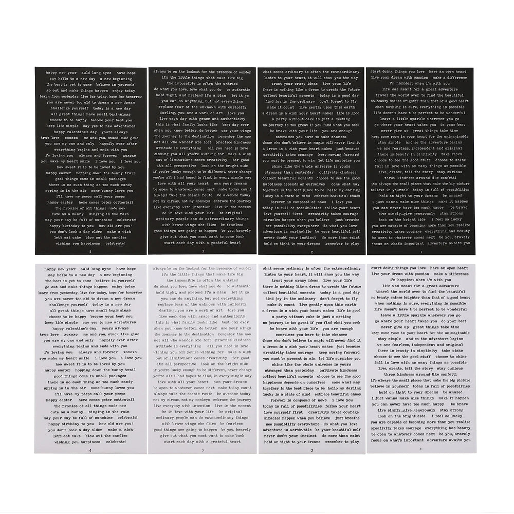 JIANWU 406 Pcs Vintage Journal Stickers Scrapbooking DIY Collage Stationery Supplies (Online Order Only)