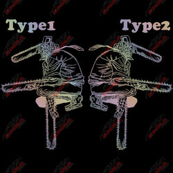 1PCS Chainsaw Man Stickers Anime Car Stickers For Door Hood Decoration External Accessories Die Cutting Waterproof Vinyl Decals (ONLINE ORDER ONLY)
