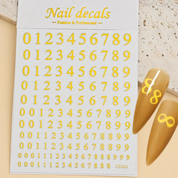 1Pc Laser Silver Gold Lines Stripe Nail Sticker Metal Strip Luxury Nails Slider Self Adhesive Slider Papers Transfer Stickers *& (Online Order Only)