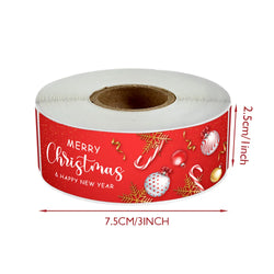 120pcs Christmas Snowman Adhesive Labels Stickers Gift Name Tags Merry Christmas Sticker Present Seal Decals Package Supplies (ONLINE ORDER ONLY)