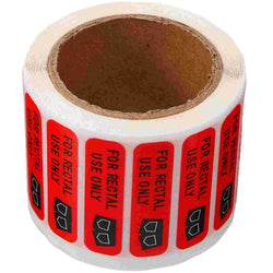 1 Roll of 500pcs “For Rectal Use Only” Stickers (ONLINE ORDER ONLY)