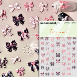 Black Cat Kitten Glasses Camera Timepiece Shoe Notebook Vase Pen Teapot Bowknot Item Adhesive Nail Art Stickers Manicure Decals (Online Order Only)