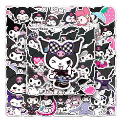 MINISO Kuromi Waterproof Vinyl Stickers 50Pcs (Online Order Only)