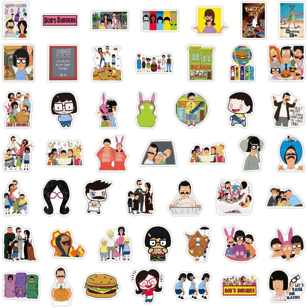 Bob’s Burgers Sticker Packs (ONLINE ORDER ONLY)
