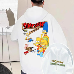 Simpsons Fleece Hoodie - Merry Christmas (ONLINE ORDER ONLY)