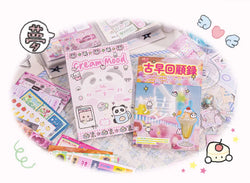 50Pcs Y2K Cute Cut Film Sticker Book for Phone Camera Luggage Journal  DIY Collage Sticker Kawaii Decoration Sticker Gift (ONLINE ORDER ONLY)