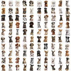10/30/50PCS New INS Little Milk Dog Sticker Cartoon Creative Anime iPad Motorcycle Luggage Chair Decoration Waterproof Wholesale (ONLINE ORDER ONLY)