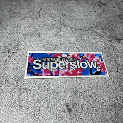 Car Styling Stickers Decal for Flower Cherry Blossom Superslow Auto Motor Applique Vinyl Tape Window Tape (ONLINE ORDER ONLY)