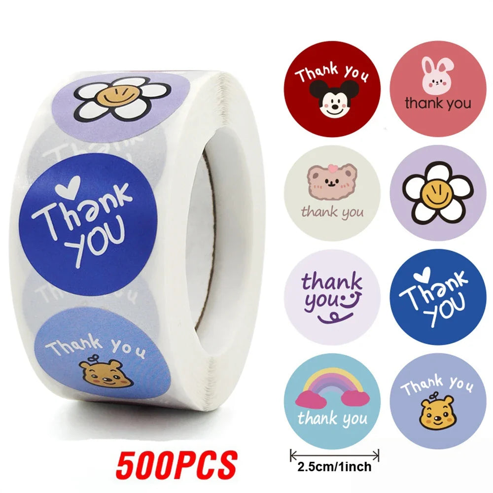 100-500pcs Cute Sticker for Kids Animals Face Reward Sticker for Classroom Teacher Supplies Motivational Scrapbooking (ONLINE ORDER ONLY)