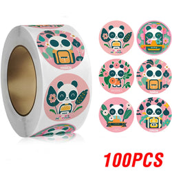 100-500pcs Panda Stickers Funny Animal Cartoon Decals Notebook Stationery Kids Sticker DIY Toys Gift Decoration Sealing Label (ONLINE ORDER ONLY)