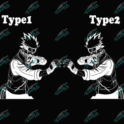 Anime Sticker For Car Sticker Decoration Window Body Hood Creative Personality Big Stickers Die Cutting PVC Vinyl Decals (ONLINE ORDER ONLY)