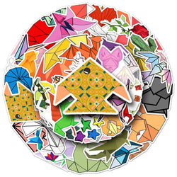 50-Piece DIY Cartoon Paper Folding Kit (ONLINE ORDER ONLY)