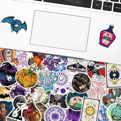 10/30/50ps Cool Gothic Magician Apothecary Sticker Packs (Online Order Only)