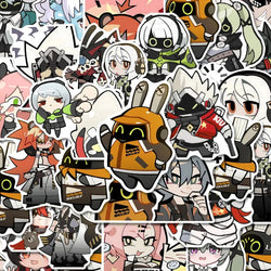 10/30/54pcs Anime Game Zenless Zone Zero Stickers Decals Skateboard Phone Laptop Motorcycle Waterproof Sticker Kids Classics Toy (ONLINE ORDER ONLY)
