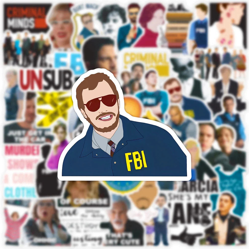 Criminal Minds Sticker Packs (ONLINE ORDER ONLY)
