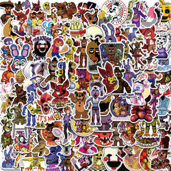 FNAF Horror Graffiti Decals Stickers Pack - Waterproof for Notebook, Motorcycle, Suitcase (ONLINE ORDER ONLY)