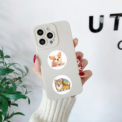 100-500pcs Cute Cartoon Dog Stickers for Kids Children's Packaging Animal Reward Sealing Label DIY Album Stationery Sticker (ONLINE ORDER ONLY)