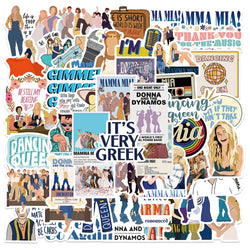 Mamma Mia! Musical Movie Stickers Decals for Laptop Luggage Skateboard Car (ONLINE ORDER ONLY)